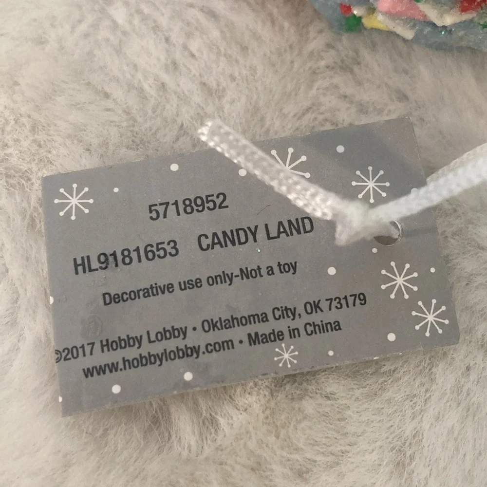 3 Faux Cupcake Ornaments
